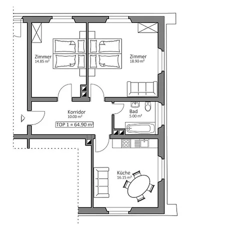 Apartment Schweizer Sennenhund
