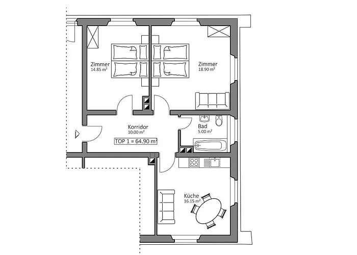 Apartamento Schweizer Sennenhund